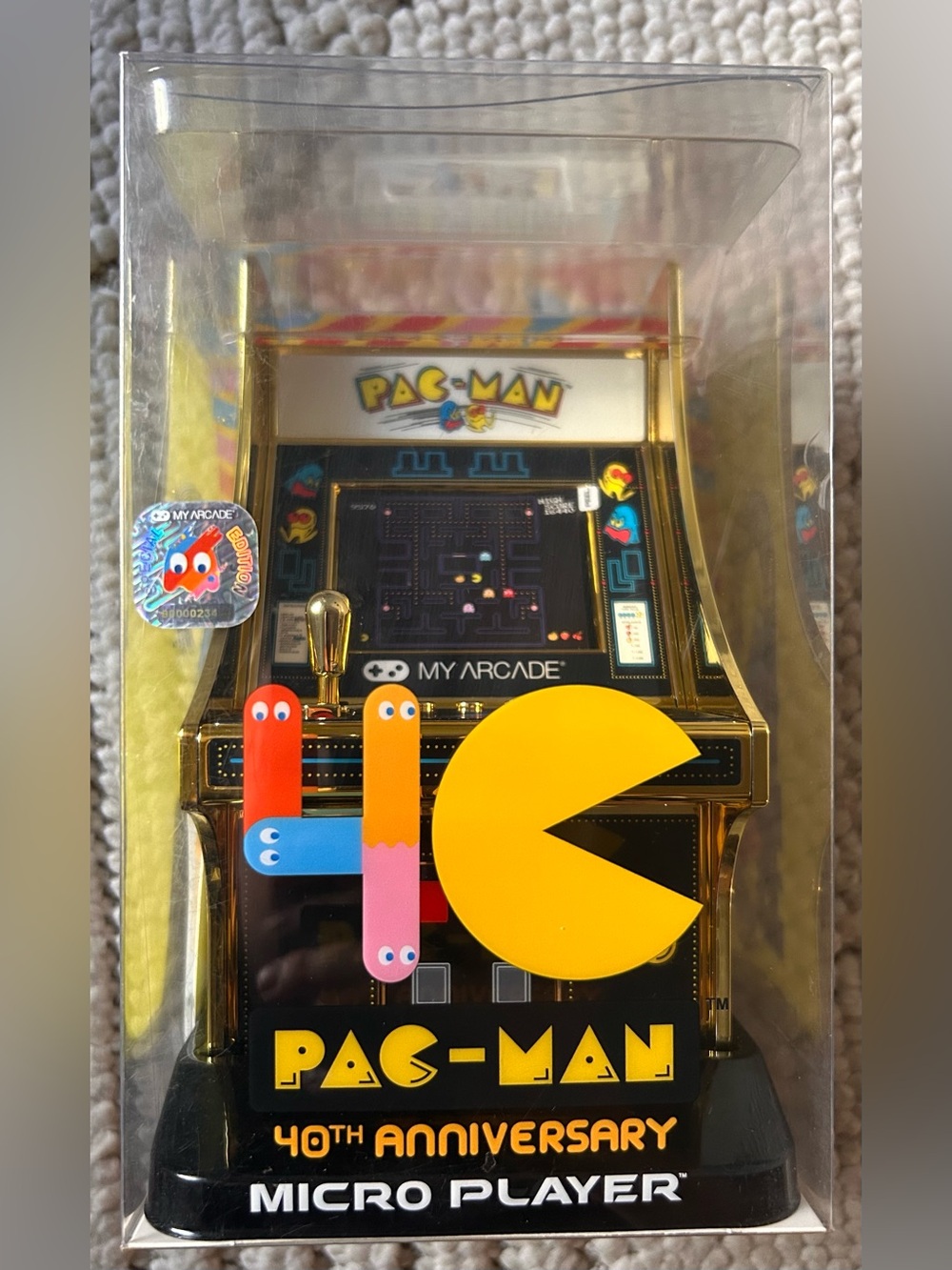 PAC-MAN™ Gaming Console- 40th Anniversary Micro Player GOLD Edition